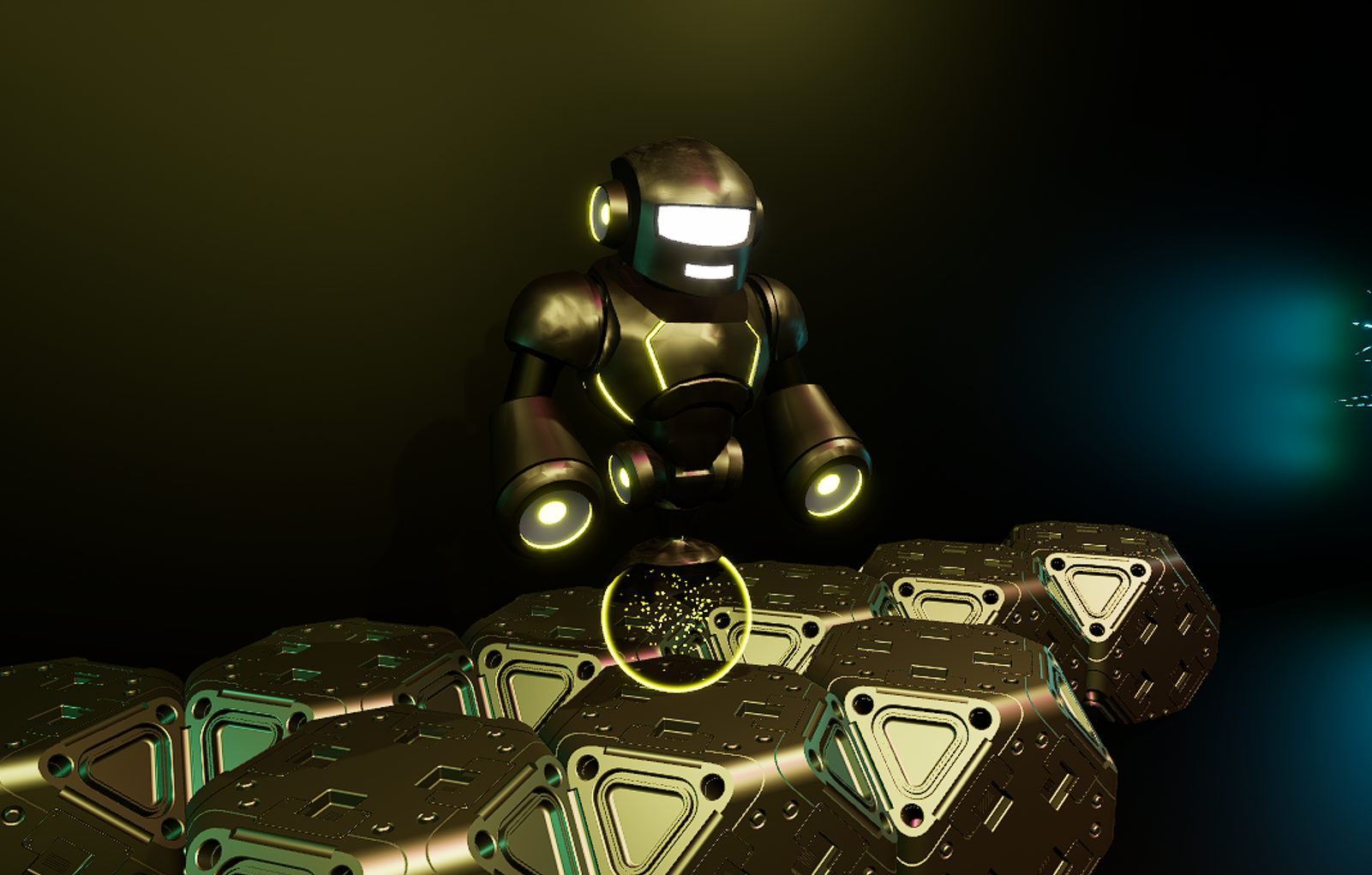 SpeakerBot enemy mesh
